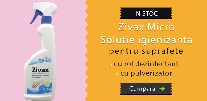 Zivax Micro solutie antiseptica igienizanta pentru suprafete